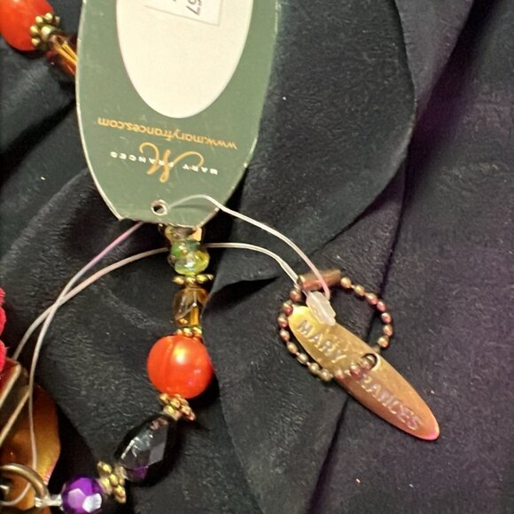 Mary Frances Firefly Luxury Floral Handbag w/ Cert of Auth, Retired Design #1467 - Picture 16 of 16